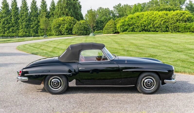
								1956 Mercedes-Benz 190SL Black full									