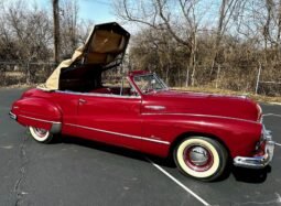 1948 Buick Super Convertible Maroon