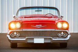 1958 Chevrolet Impala Convertible Red