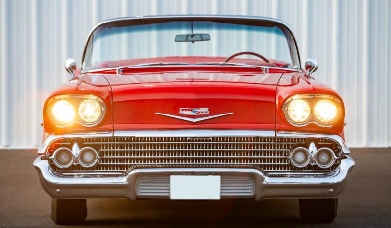 
								1958 Chevrolet Impala Convertible Red full									
