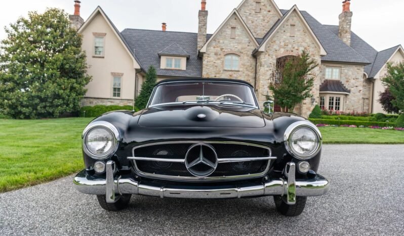 
								1956 Mercedes-Benz 190SL Black full									