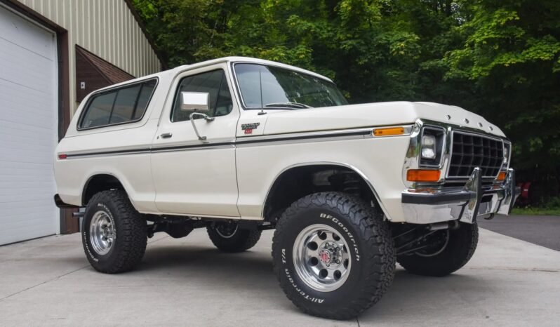 
								1978 Ford Bronco Ranger XLT White full									