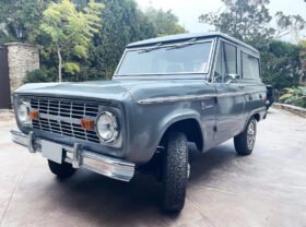 1972 Ford Bronco Sport V8 Silver