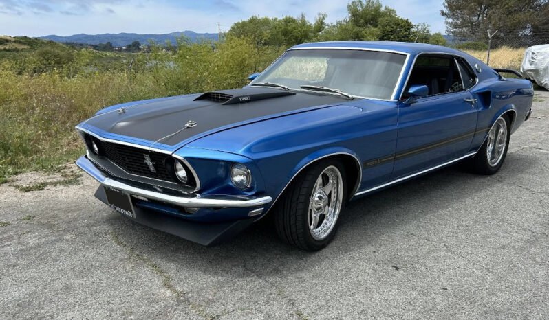 
								1969 Ford Mustang Mach 1 Blue full									