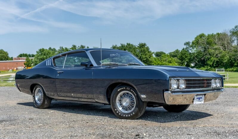 
								1969 Ford Torino Talladega Blue full									