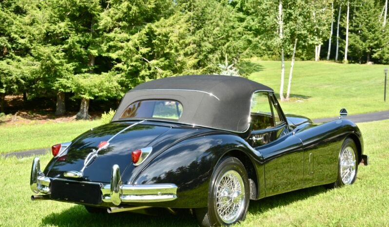 
								1956 Jaguar XK140 Black full									