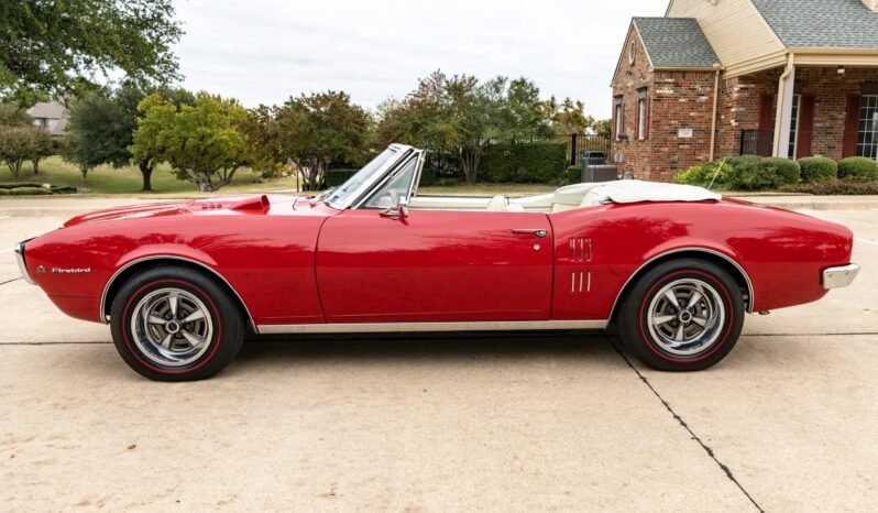 
								1967 Pontiac Firebird 400 V8 Red full									