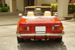 1969 Triumph TR6 Red