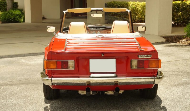 
								1969 Triumph TR6 Red full									