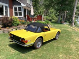 1974 Triumph TR6 Yellow