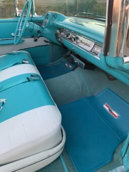 1957 Chevrolet Bel Air Turquoise Convertible