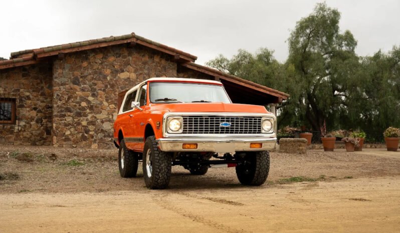 
								1972 Chevrolet K5 Blazer CST Orange full									