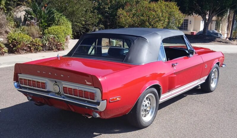 
								1968 Shelby Mustang GT500KR Candyapple Red full									