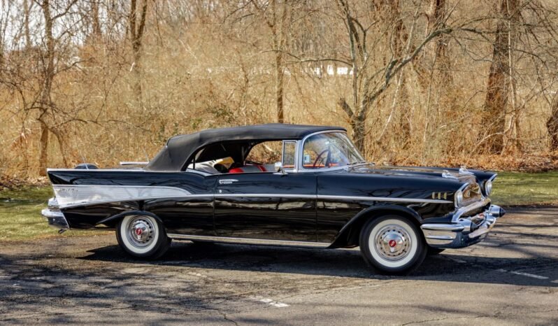 
								1957 Chevrolet Bel Air Black Convertible full									