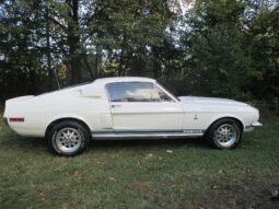 1968 Shelby Mustang GT500 V8 Wimbledon White