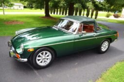 1973 MG MGB Metallic Green