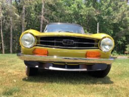 1974 Triumph TR6 Yellow
