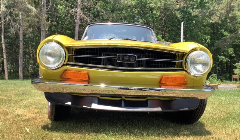 
								1974 Triumph TR6 Yellow full									