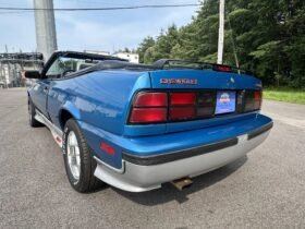 1989 Chevrolet Cavalier Z24 Convertible