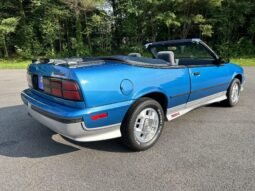 1989 Chevrolet Cavalier Z24 Convertible