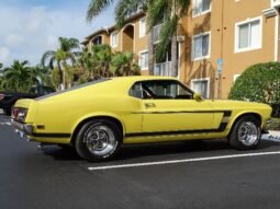 1969 Ford Mustang Boss 302 Bright Yellow