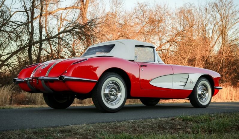 
								1958 Chevrolet Corvette V8 Red full									