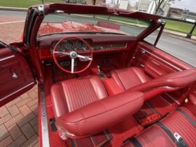 1968 Pontiac GTO Red Convertible