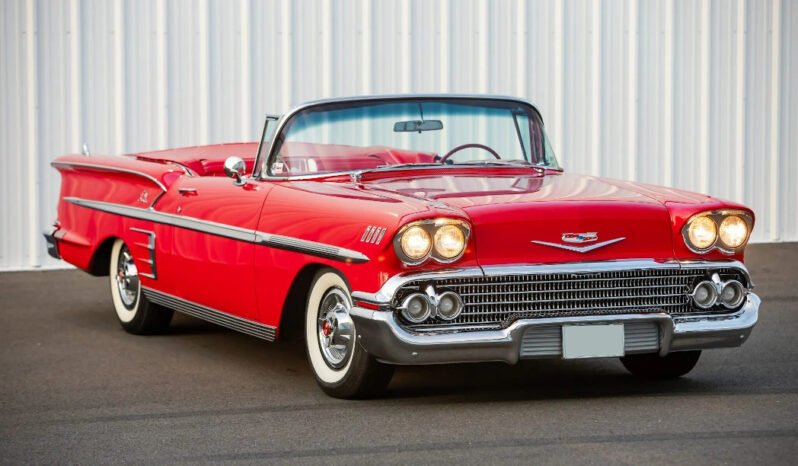
								1958 Chevrolet Impala Convertible Red full									