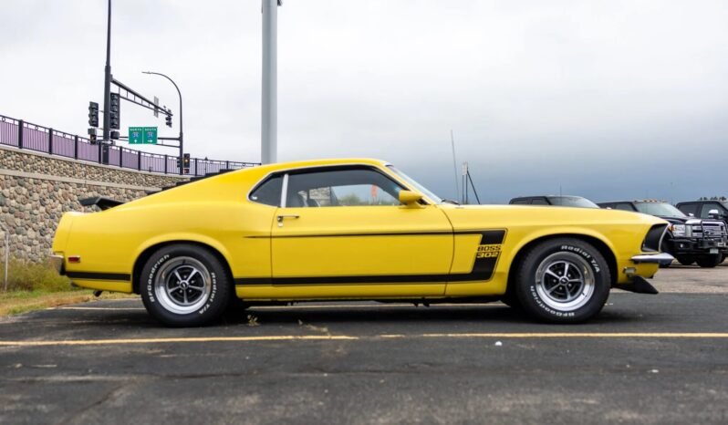 
								1969 Ford Mustang Boss 302 Yellow full									
