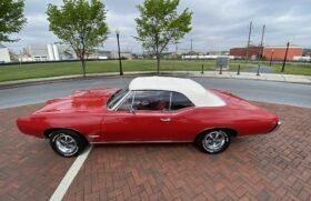 1968 Pontiac GTO Red Convertible