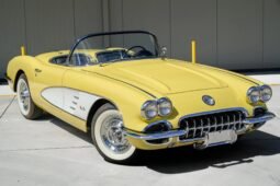 1958 Chevrolet Corvette V8 Yellow