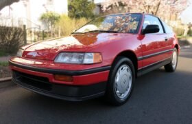 1988 Honda CRX Si Red