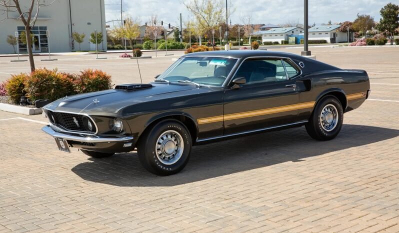 
								1969 Ford Mustang Mach 1 Black Jade full									