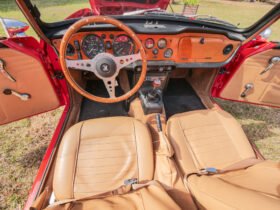 1972 Triumph TR6 Red
