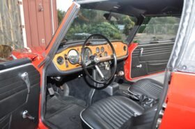 1968 Triumph TR250 2.5L Red