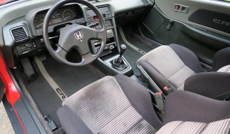 
								1988 Honda CRX Si Red full									