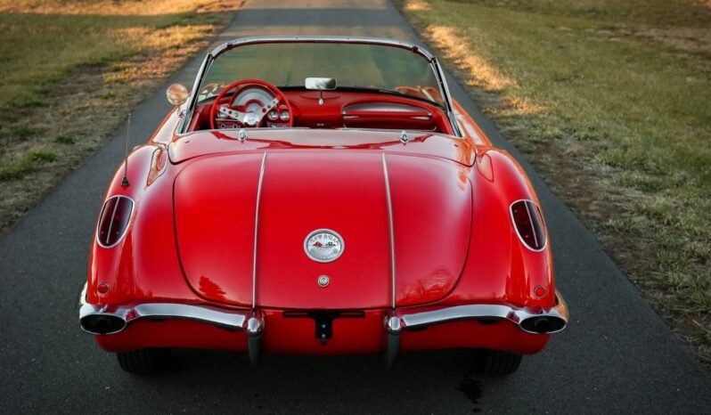 
								1958 Chevrolet Corvette V8 Red full									