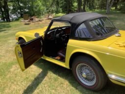 1974 Triumph TR6 Yellow