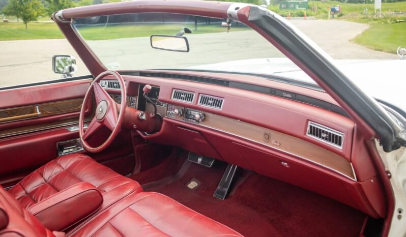 
								1975 Cadillac Eldorado Convertible Cotillion White full									
