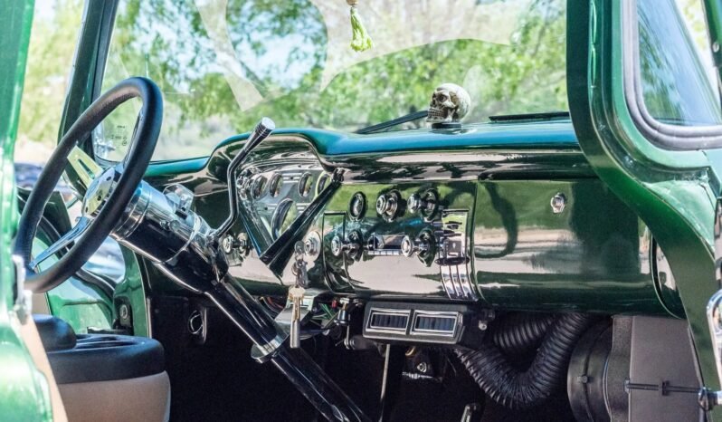 
								1957 Chevrolet 3100 Green full									