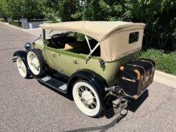 1929 Ford Model A Phaeton Soft Top