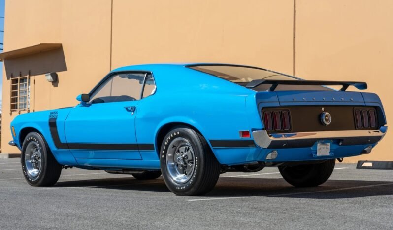 
								1970 Ford Mustang Boss 302 Blue full									