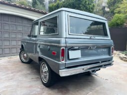 1972 Ford Bronco Sport V8 Silver