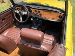 
										1974 Triumph TR6 Yellow full									