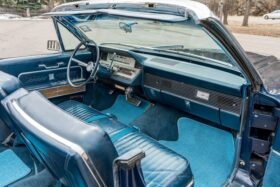 1966 Lincoln Continential Convertible Blue