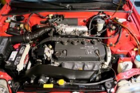 1988 Honda CRX Si Red