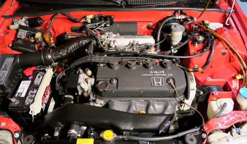 
								1988 Honda CRX Si Red full									