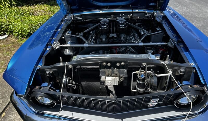 
								1969 Ford Mustang Mach 1 Blue full									