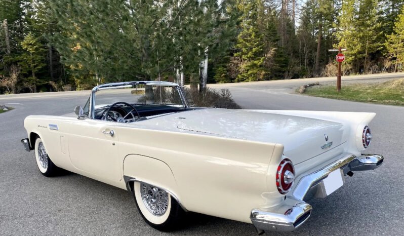 
								1957 Ford Thunderbird V8 White full									