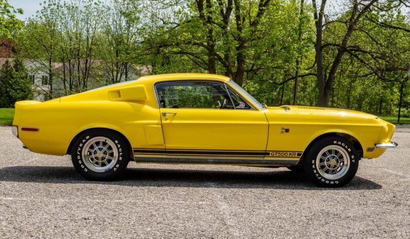 
								1968 Shelby Mustang GT500KR Yellow full									